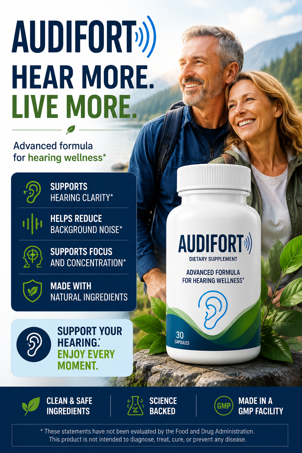 Audifort Drops and Packaging